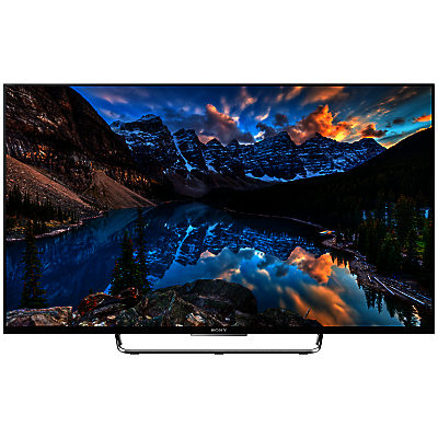 Sony Bravia KDL50W80 LED HD 1080p 3D Android TV, 50  with Freeview HD, Youview & Built-In Wi-Fi Black